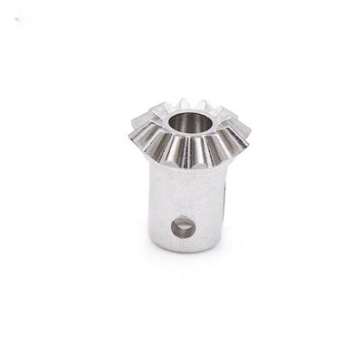 China 304L Metal Parts Powder Metallurgy Metal Injection Molding Bevel Gear Customization for sale
