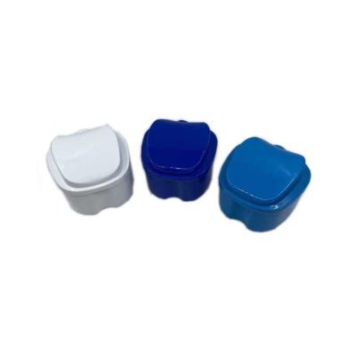 Китай Multiple Colour Custom Size Plastic Injection Moulded Denture Storage Box продается
