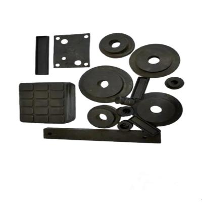 China Shock Absorption Rubber Pad Industrial Anti Collision Block Product Processing for sale