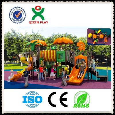 China 114mm Galvanized Steel and LLDPE Plastic Giant Outdoor Playground Toys  QX-009B for sale