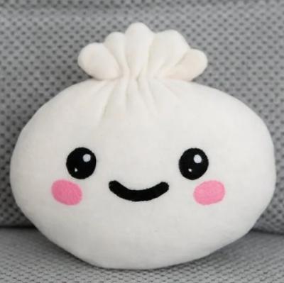 China Custom kawaii handmade smile bao dumpling plush Toy for sale