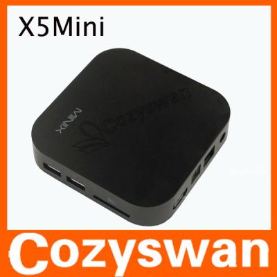 China X5 Mini Android Smart TV Box RK3066 Dual Core Mail 400 Android 4.2 Internet TV Box for sale