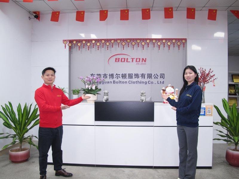 Verified China supplier - Dongguan Bolton Clothing Co., Ltd