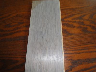 China solid oak flooring ,Grey color Stained for sale