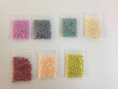 China Cream 4mm seed beads for sale