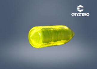 Chine Le ce a enduit les cristaux de scintillement de scintillation de Crystal Yield LUAG à vendre