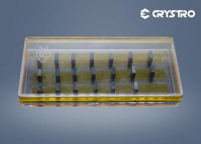 China Lasers do Cr YAG Crystal For Nd YAG de Crystal Cr 4+ Y3Al5O12 do interruptor de Q à venda