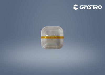 China 8*8*8 TGG Crystal Cube Tb3Ga5O12  Magneto Optical Crystals Material for sale