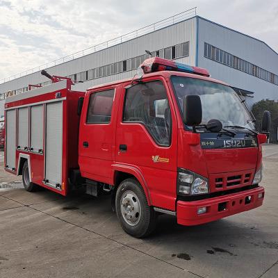 China ISUZU N serie NQR brandweervoertuig 130 pk voor brandbestrijding Te koop