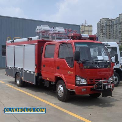China 600P 130hp ISUZU Fire Fighting Emergency Rescue Truck Diesel Engine for sale