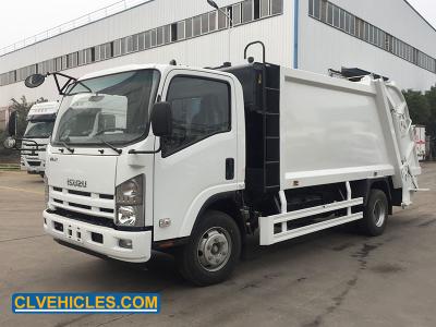 China ISUZU ELF Diesel Waste Management Garbage Truck 190hp 10ton for sale