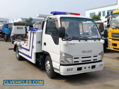 중국 가벼운 98HP 4x2 ISUZU 수레 트럭 판매용