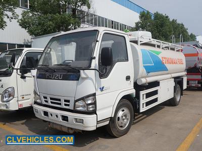 China ISUZU 600P 130hp 5000 Liters Refuelling Tanker Truck for sale