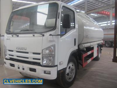 中国 700P 4x2 ISUZU 燃料タンカー トラック 8000L 油タンク トラック 販売のため