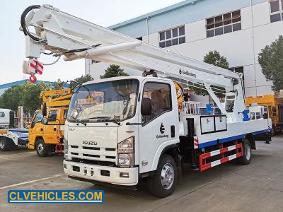China 18M 22M high altitude Truck Mounted Aerial Platform with water tank for sale