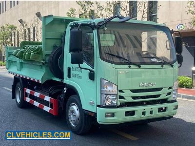 China ELF 190hp 10 toneladas ISUZU camião de lixo à venda