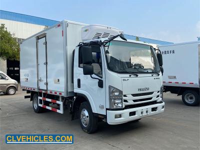 China ISUZU KV100 Light Duty Reefer Trucks 98hp 3 toneladas 5 toneladas combustível diesel à venda