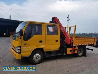 Китай NPR NQR NKR ISUZU грузовик Монопольный кран 3 тонны Кнопка кран грузовик продается