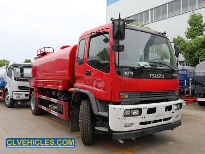 中国 Isuzu FTR F-series 10Ton Capacity 10000 Liters Water Tanker Truck 販売のため