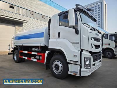 China ISUZU GIGA 4X2 205hp 10Ton Capacity 10000 Liters Water Tank Truck en venta