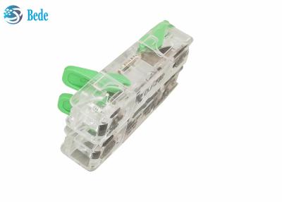 China Universal Wire And Cable Connector Push In Terminal Blocks 2 Way 32A 450V for sale