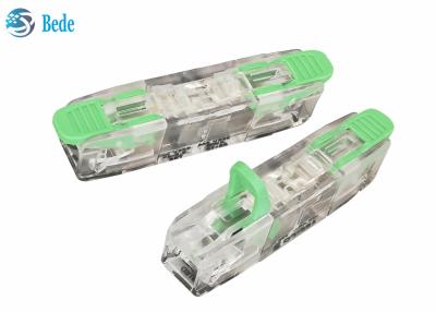 China 1 Way Quick Terminal Block Universal Wire And Cable Push In Connector Block 450V 32A for sale