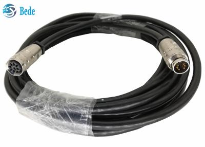 China RET Cables Assembly 10 Meter 6 Pins AISG Male To Female For Antenna Base Stations for sale