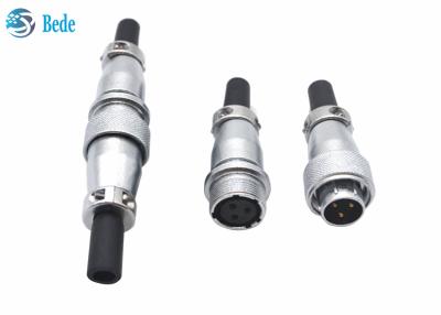 China Male And Female Docking Circular Connectors 2 3 Pins 10A 500V for sale
