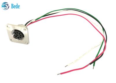 China Estilo del conector de cable de control de Pin Flange Mounting RET de la hembra 8 AISG C485 A4 en venta