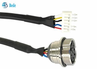 China 8 pin Female Contacts AISG RET Cable To 6 Pins Crimp Terminal for sale