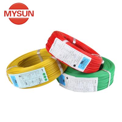 China UL3132 300V 150c Flexible Silicone Wire Cable 16-30AWG Copper Cable For Home Appliance Lighting Heater for sale