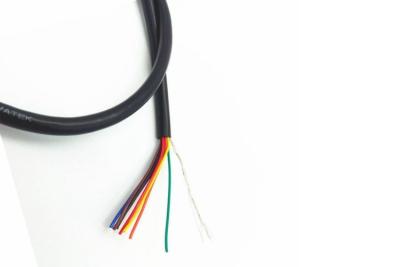 China Soem 30 AWG-Lehre kundenspezifische elektrischer Säurebeständigkeit der Draht-und Kabel-Silikon-Isolierungs-30V 150C zu verkaufen