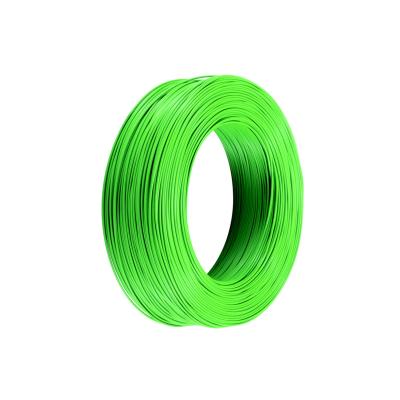 China Green Lighting PFA Insulated Cable /  Jacketed Wire UL10362 Oil Resistance for sale