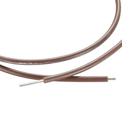 China CCC 7.60mm 16 AWG 600V Copper Conductor XLPE Insulated Electric Wire Brown for sale
