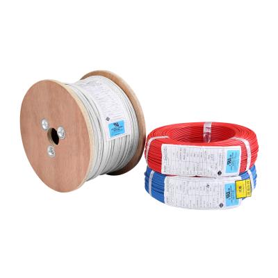 China UL 3122 300V 	200C silicone  fiber glass Insulated braided  Wire black red yellow for sale