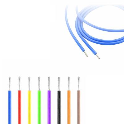 China UL3135 silicone rubber tinned copper wire 600V 200C electrical flexible wire for sale
