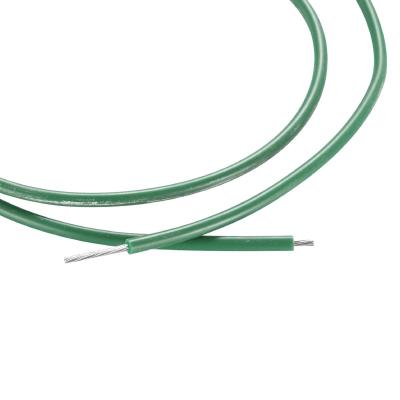 China Yellow / Green XLPE Insulated Wire 750V 125C 20AWG For Home Appliances for sale
