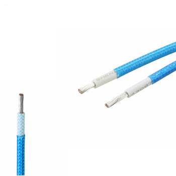 China FT2 UL3172 Silicone Insulation Wire 100m/ Roll Fiberglass Braided Cable for sale
