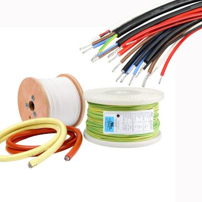 China Silicone Rubber Insulated Wire Used In Home Appliance/Lighting/Heater Tinned Copper High Temperature Electric Wires for sale