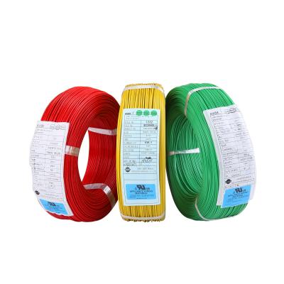China UL10362 PFA Insulation Flexible Electrical Wire Nickel Plated Copper 600V 250C for home appliance for sale