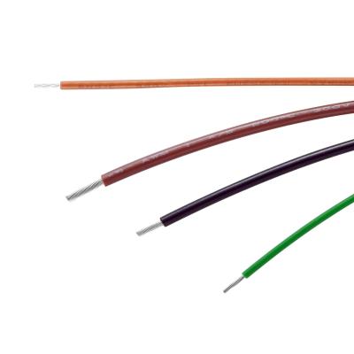 China High Temperature PFA Insulated Wire Nickel Plated Copper Cable 1AWG For Motor for sale