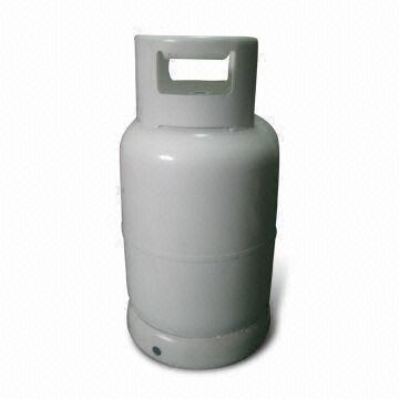 China Helium Customized 10KG Compressed Gas Cylinder / Lpg Gas Bottles 23.5L Water Capacity for sale