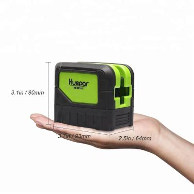 China Cross Line Laser Level With Plumb , Green Light Beam Self Leveling 180 Degrees Laser Level for sale