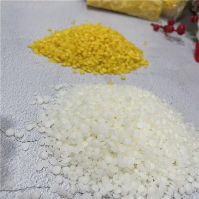 China Cosmetics Foods Pharms Candles White Beeswax Pellets Moistureproof For Dry Hands for sale