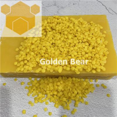 China 100% Pure Cosmetic Grade Beeswax Pellets Rouge Creams Local Beekeeping Beeswax for sale