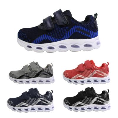 China Pattern Baby Children Casual Sport Shoes Cute Kids LED Light Shoes Without Shoelace à venda