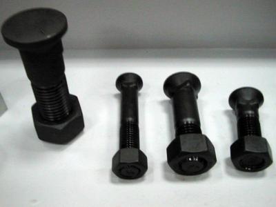 China Excavator Shoe Grouser Track Bolts And Nuts 4F3646 2A3223 for sale