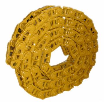 China SD16 D65 Bulldozer Excavator Track Link Chain Yellow For Earthmoving for sale