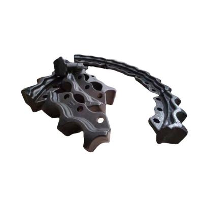 Quality Black Mini Excavator Drive Sprockets Polished For Komatsu PC200 for sale