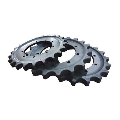 China Customized Excavator Drive Sprocket Chain Wheel PC60 PC75 PC100 6Y4898 449-2308 for sale